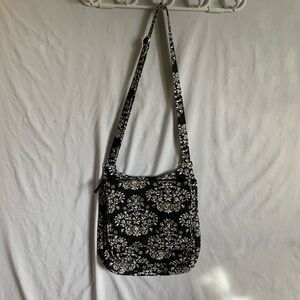 Vera Bradley chandelier noir cross body shoulder bag